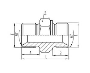 英製外螺紋60°內錐麵密封或組合墊（diàn）密封（fēng）|公製外螺紋60°內錐麵密封或組合墊密封