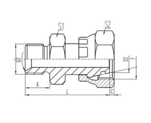 英製外螺紋60°內錐（zhuī）麵密封或組合墊密封|公製活動內螺紋24°外錐（zhuī）麵帶O形圈密封