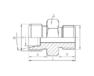 公（gōng）製外螺（luó）紋24°內錐麵密封|英（yīng）錐管外螺（luó）紋密封