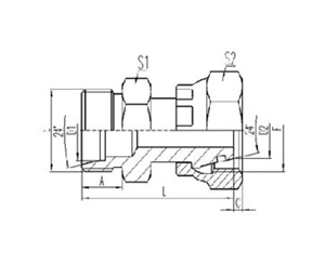 公製外（wài）螺紋24°內錐麵密封|公製活動內螺紋24°外錐麵O形圈密封