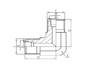 公（gōng）製活（huó）動內（nèi）螺（luó）紋24°外錐麵O形圈密（mì）封堵頭